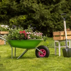 Wiltec Schlauch Luftschlauch für Rasenmäherreifen TR13 13x5.00-6 Rasentraktor Aufsitzmäher