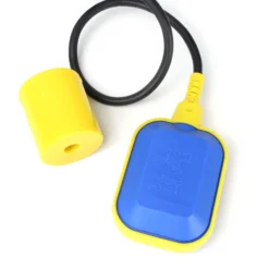 Wiltec Schwimmerschalter für Pumpen, 230VAC 16A, Pegelschalter für Tauchpumpen, Wechsler mit 10 m Kabel