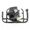Wiltec Set Benzin Erdlochbohrer mit 100, 150, 200 mm Bohrschnecke, 2,2 kW 3 PS 63,3ccm Pfahlbohrer Pflanzenbohrer
