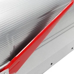Wiltec Set US Mailbox silbergrau 180 x 220 x 480 mm, amerikanischer Briefkasten mit Fahne, Standbriefkasten Stahl amerikanisches Design mit passender Wandhalterung