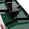 Wiltec Set US Mailbox weiß 180 x 220 x 480 mm, amerikanischer Briefkasten mit Fahne, Standbriefkasten Stahl amerikanisches Design mit passender Wandhalterung