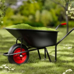 Wiltec Standard Steckachse 150 x 20 mm für Schubkarre, Nabenbreite 110 mm, Achse für Schubkarren Rad, Trolley, Sackkarre, Handwagen