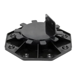 Wiltec Stelzlager für Terrassen, 2700kg, 33-64mm, höhenverstellbarer Stellfuß für Terrassendielen, Platten und Planken