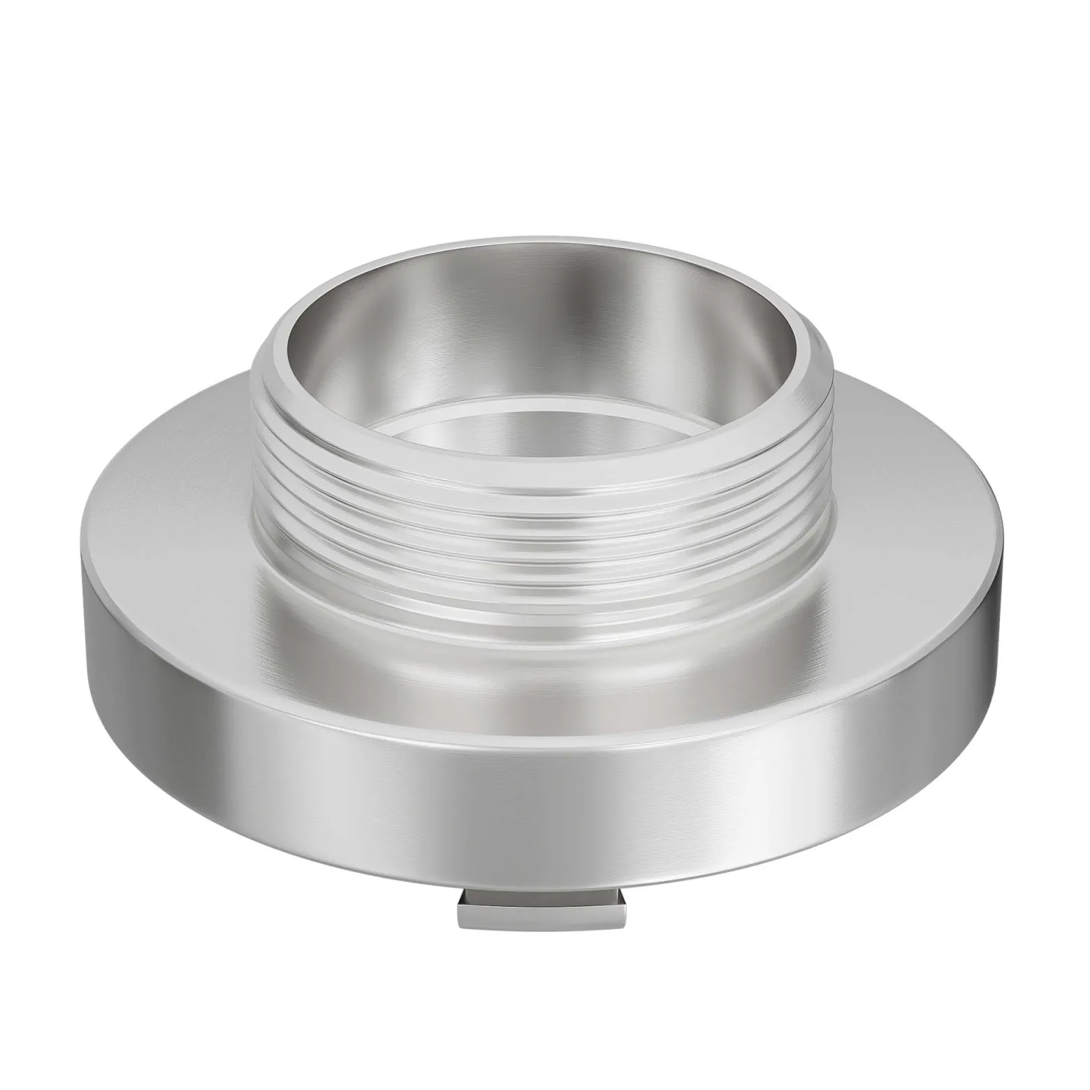Wiltec Storz Kupplung C 52mm Festkupplung mit Außengewinde 2" 59,25mm aus Aluminium C Schlauchkupplung