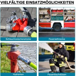 Wiltec Storz Kupplung C 52mm Festkupplung mit Außengewinde 2