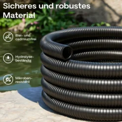 Wiltec Teichschlauch 25m, flexibel, 25mm (1