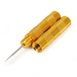 Wiltec 12 teiliges Reinigungs Set für Airbrushpistolen, mit Reinigungsbürsten Ø 3-7 mm, Düsennadeln, Reinigungsnadel, Airbrush Zubehör zur Reinigung