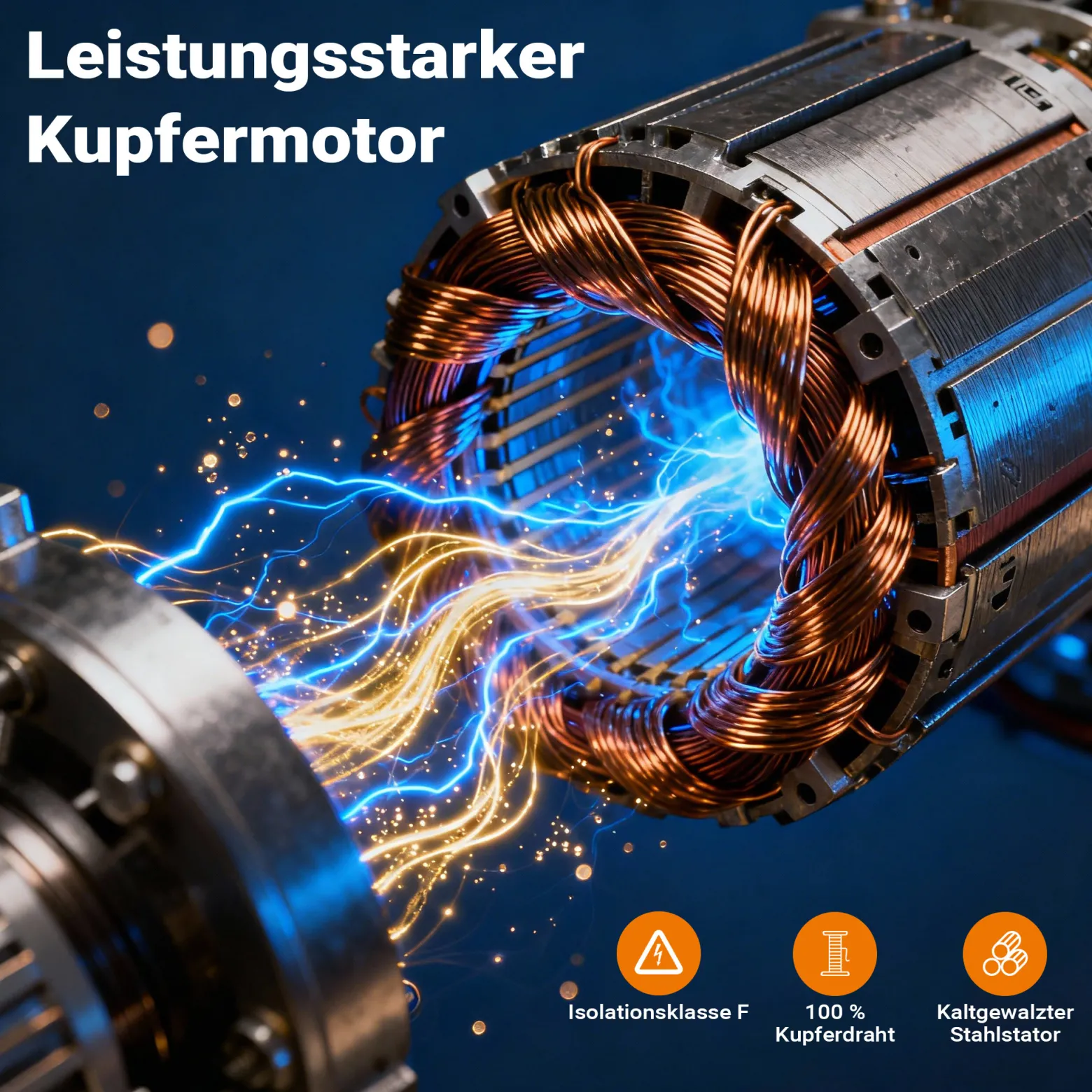 Wiltec 4" Tiefbrunnenpumpe 550 W, Wasserpumpe mit Fördermenge 6000 l/h, Tauchpumpe mit Eintauchtiefe max. 20 m und Förderhöhe max. 59 m