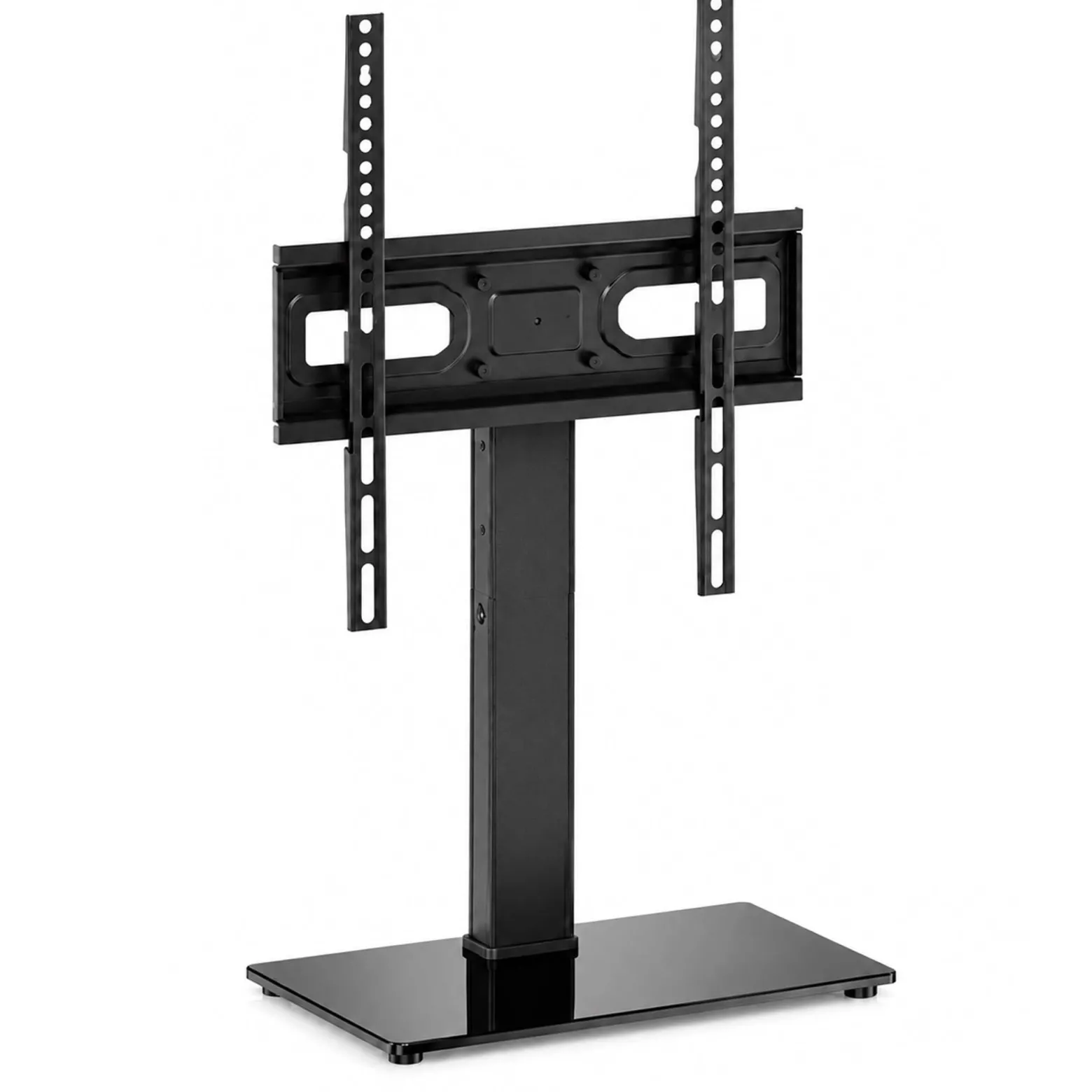 Wiltec TV Ständer für 32"-65", Fernseherständer bis 40 kg, schwenkbare Fernsehhalterung max. VESA 600 x 400, freistehender Bodenständer ohne Bohren