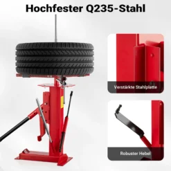 Wiltec Universelles Reifenmontiergerät 4