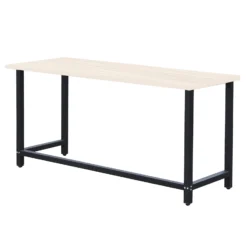 Wiltec Werkbankgestell 100 x 50 x 80 cm, Tischgestell belastbar bis 250 kg, Werkbank Untergestell mit höhenverstellbaren Füßen bis 83,5 cm