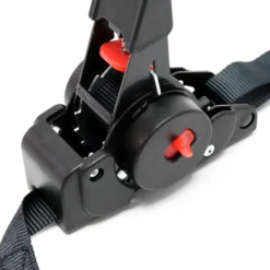 Wiltec 8x Automatik Zurrgurt 100 daN Zuglast LGF 0,2 m LGL 1,8 PES Spanngurt, ideal für Autotransport