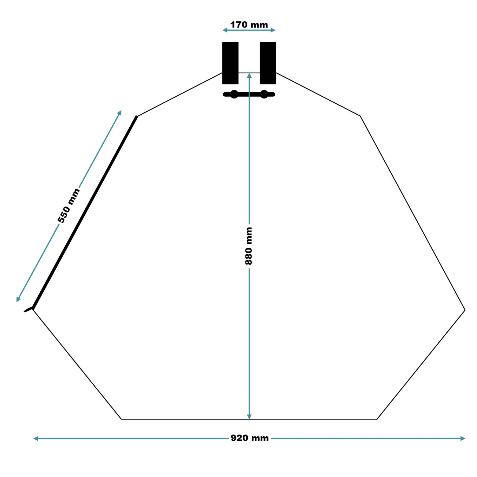 Wiltec 10x Baumbeutel 75L, Wassersack für 35-40 mm dicke Bäume, Bewässerungssack aus PVC für Bäume zur langfristigen Wasserabgabe bei Trockenheit