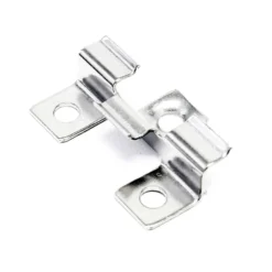 Wiltec 50x Edelstahl Clips 8mm Terrassendielen Montage, für 8mm Seitennut, Befestigungsklammer aus Edelstahl