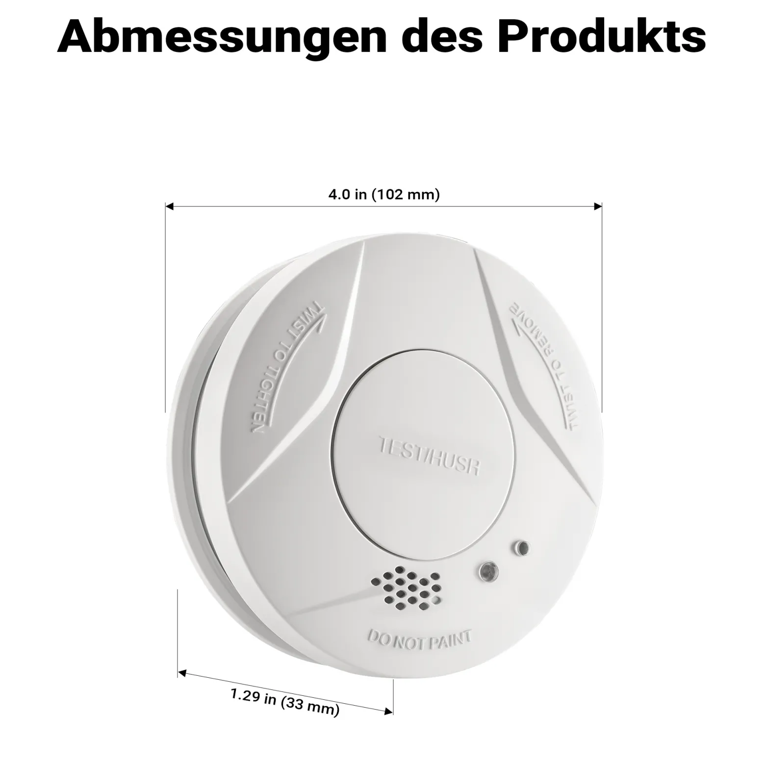 Wiltec 80x Rauchmelder Set mit fest verbauter Batterie 3 V, 10 Jahre wartungsfrei, Feuermelder mit HUSH-Funktion, zuverlässiger Brandschutzmelder 85 dB, effektiver Brandschutz