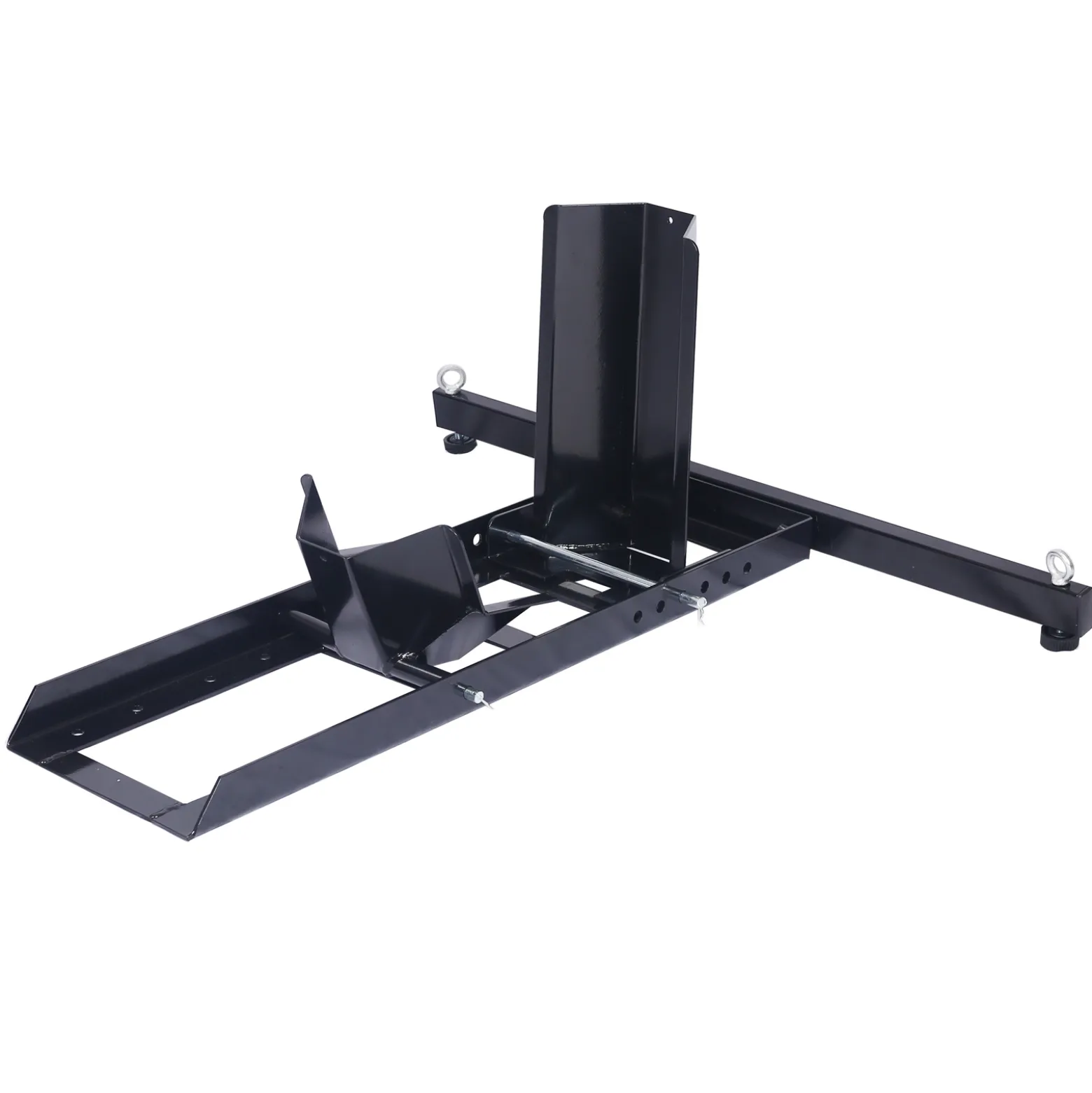XPOtool Motorradständer bis 454kg Ø15-22", Reifenbreite 80-127 mm, einstellbarer Motorradheber aus Stahl, Montageständer für Vorderrrad