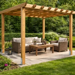 XPOtool Pfostenträger feuerverzinkt 101 x 600mm 6 Stück, H-Anker aus Carbonstahl, Pfostenanker mit Bohrlöchern M10 x 130, Pfostenschuh mit 2 Verstrebungen