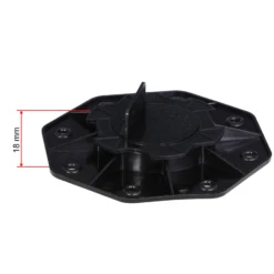 XPOtool Set 20x Stelzlager für Terrassen, 2700kg, 18-28mm, höhenverstellbare Stellfüße für Terrassendielen, Platten und Planken