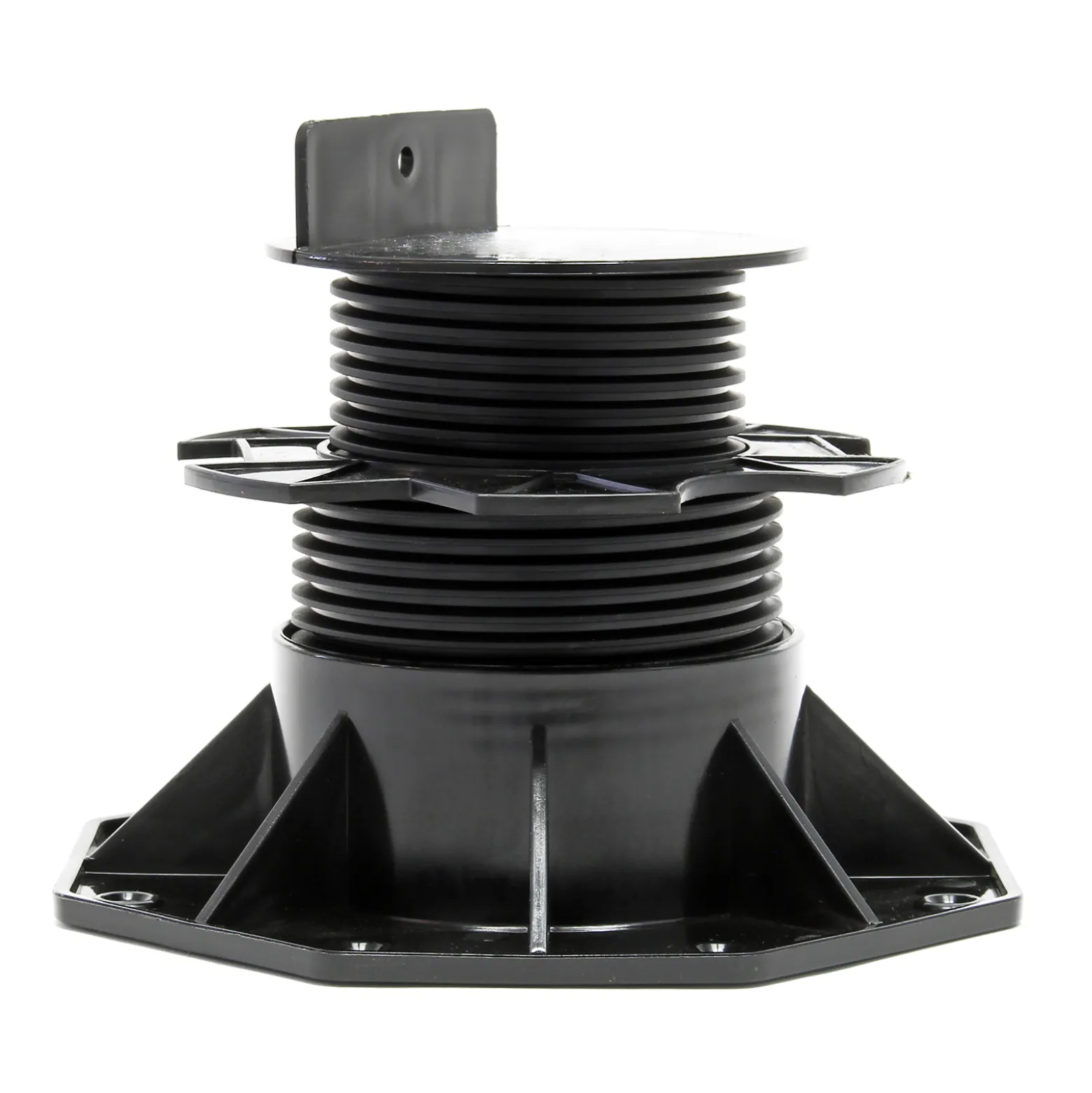 XPOtool Set 30x Stelzlager für Terrassen, 2700kg, 60-138mm, höhenverstellbare Stellfüße für Terrassendielen, Platten und Planken
