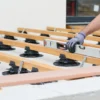 XPOtool Set 90x Stelzlager für Terrassen, 2700kg, 33-64mm, höhenverstellbare Stellfüße für Terrassendielen, Platten und Planken