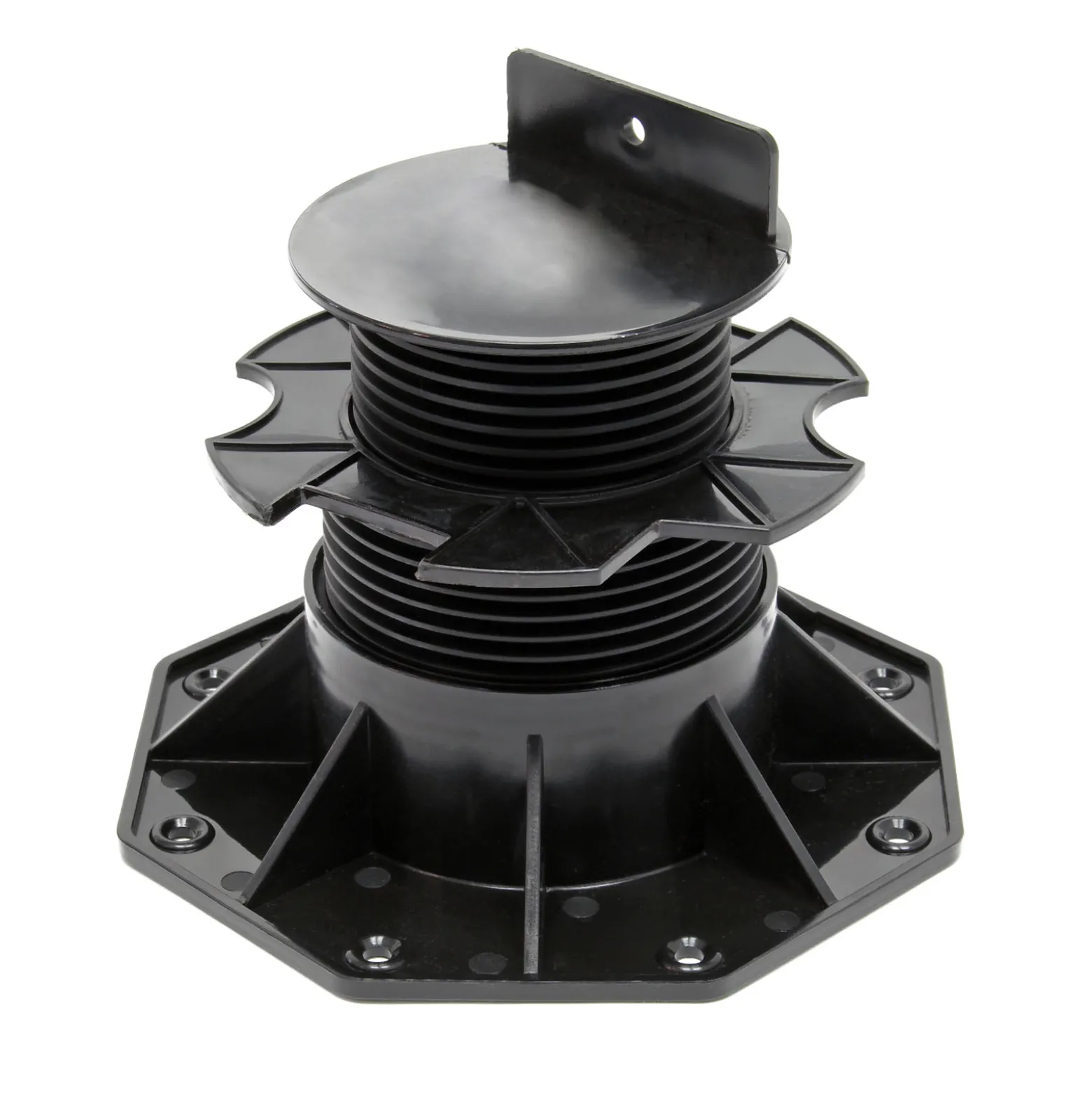 XPOtool Set 60x Stelzlager für Terrassen, 2700kg, 60-138mm, höhenverstellbare Stellfüße für Terrassendielen, Platten und Planken