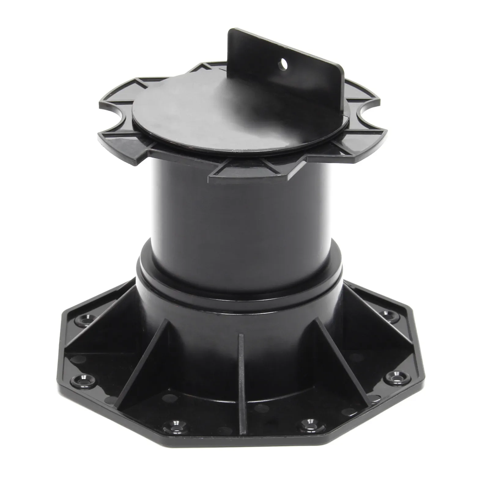 XPOtool Set 10x Stelzlager für Terrassen, 2700kg, 137-215mm, höhenverstellbare Stellfüße für Terrassendielen, Platten und Planken