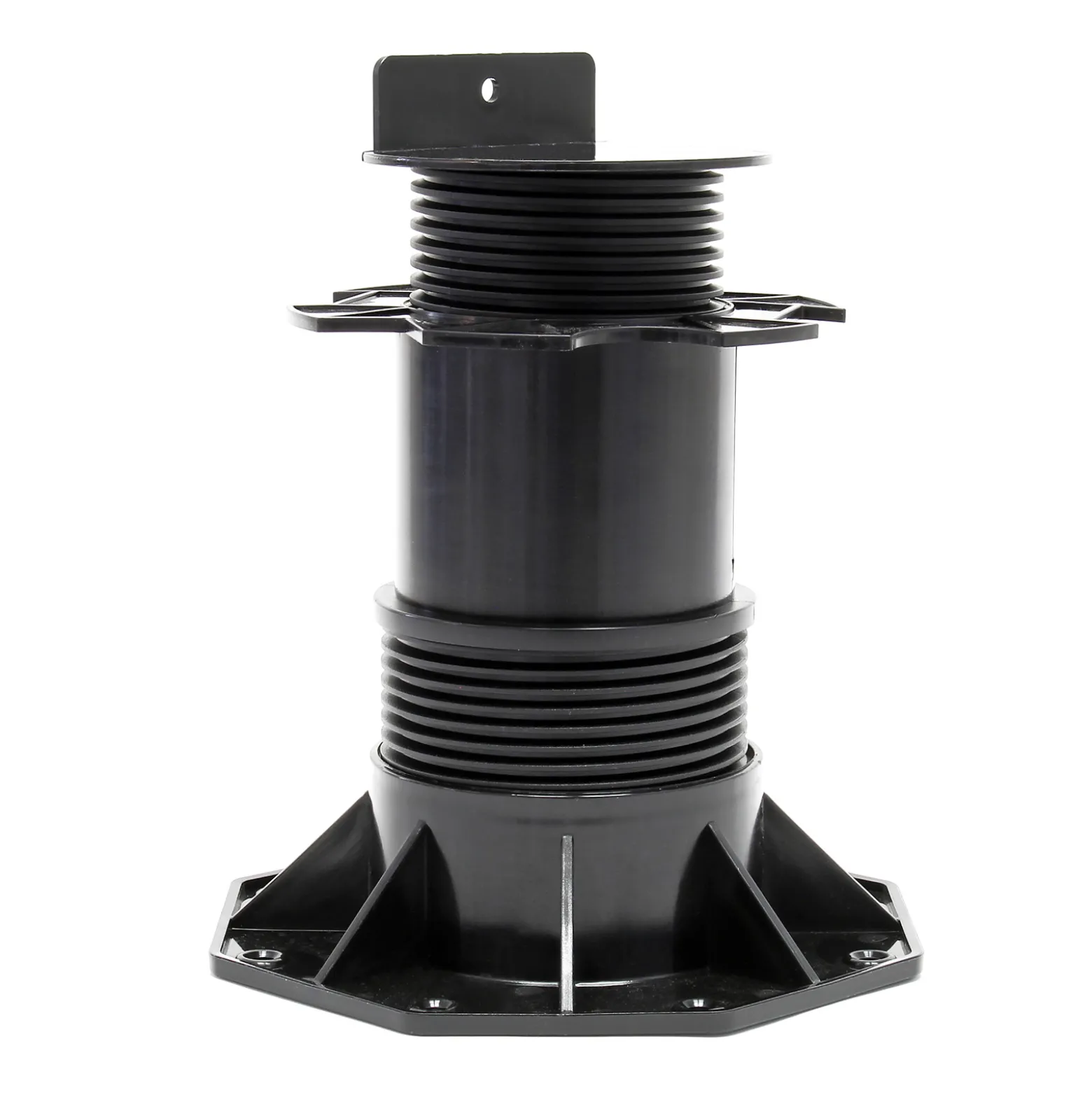 XPOtool Set 10x Stelzlager für Terrassen, 2700kg, 137-215mm, höhenverstellbare Stellfüße für Terrassendielen, Platten und Planken