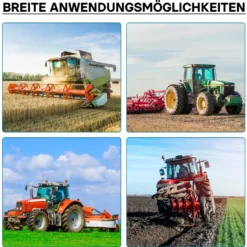 Zapfwellen Buchse B-Typ 100 mm für Vielkeilwelle PTO-Shaft mit 1 3/8